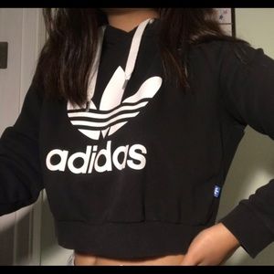 ADIDAS cropped hoodie